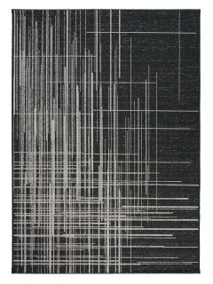 Килим Natura devos 20488 black-silver